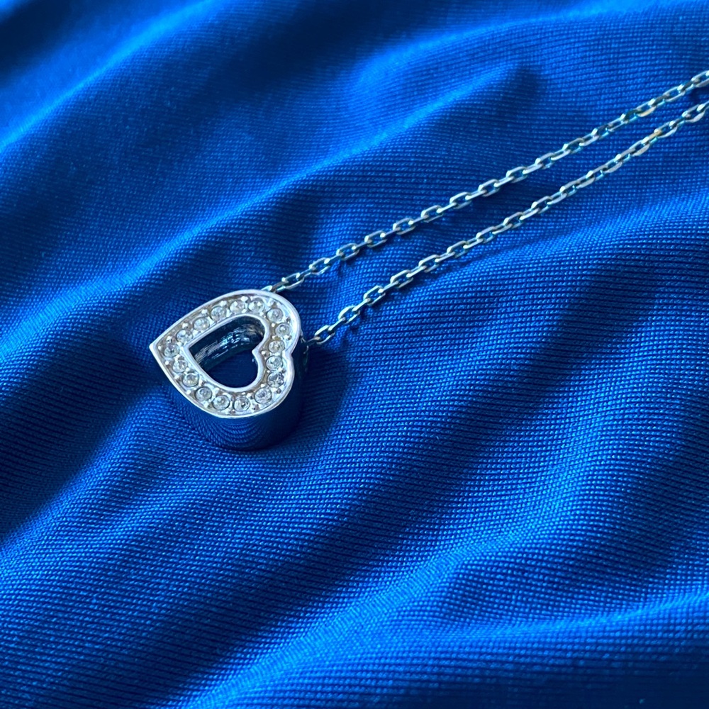 Swarovski heart necklace